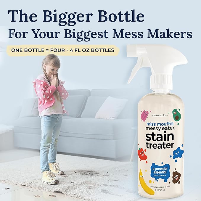 Miss Mouth's Messy Eater Stain Treater Spray - 16oz Stain Remover - Newborn & - Image 2