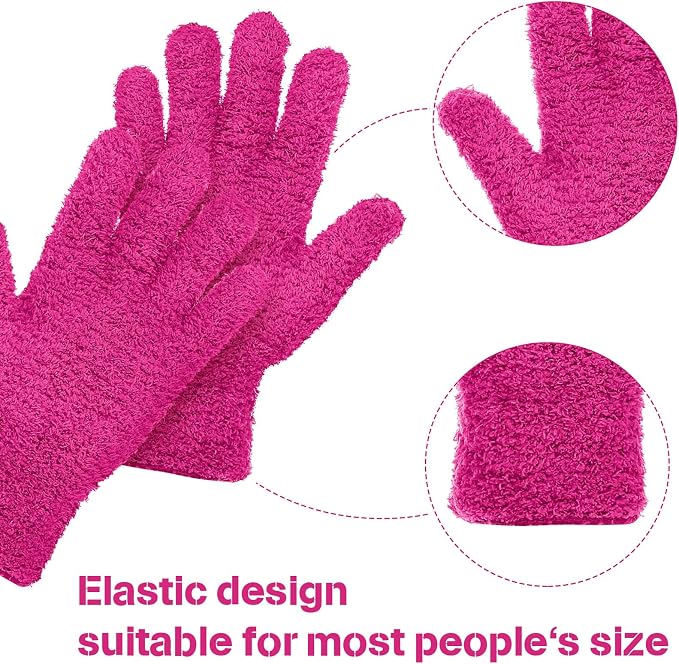 Patelai 2 Pairs Microfiber Gloves - Image 5