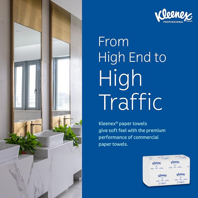 Kleenex Professional Universal Multifold Paper Towels, Absorbency Pockets - Image 9