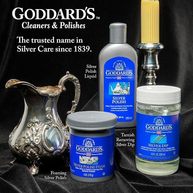 Goddard’s Silver Cleaner Dip – Silver Jewelry Cleaner Solution - Image 8