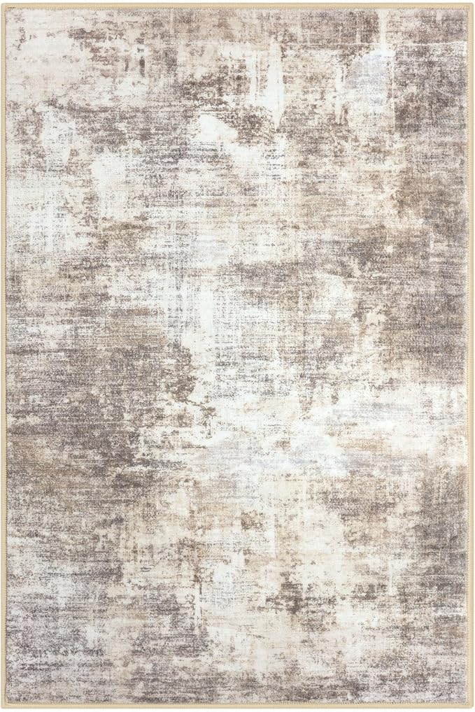 IOHOUZE Abstract Area Rug 3x5 Ft Washable Rugs - Image 9