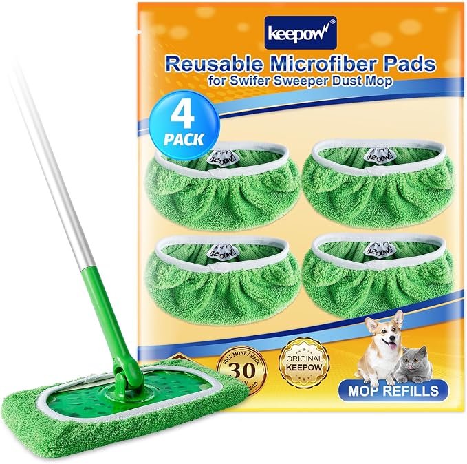 KEEPOW Reusable Wet Pads Refills Compatible by KEEPOW