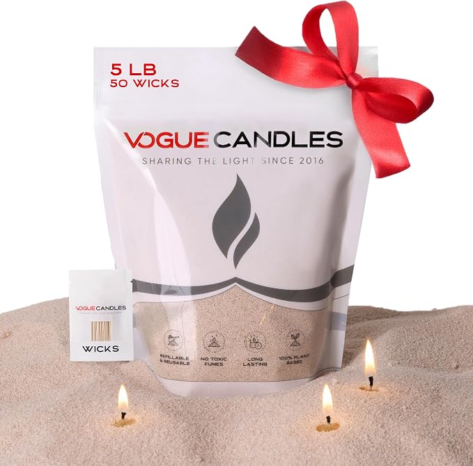 Vogue Candles 5LB Candle Sand by VogueCandles