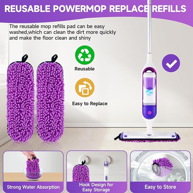 6 Pack Reusable Replacements Pads Compatible - Image 4