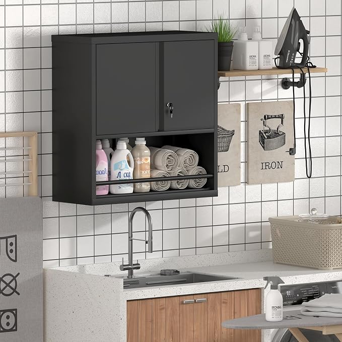 Locking Cabinet, Hanging Cabinets - Image 8