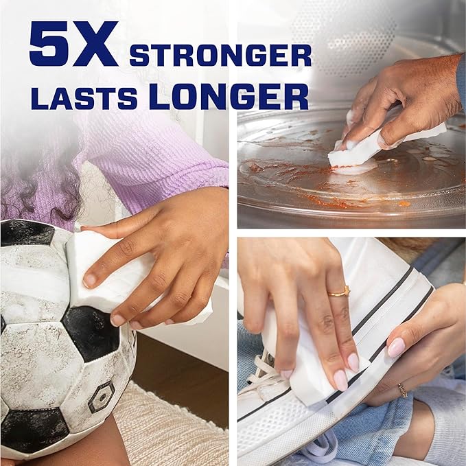 Mr. Clean Magic Eraser, Extra Durable, and Car Window and Windshield Cleaner - Image 3
