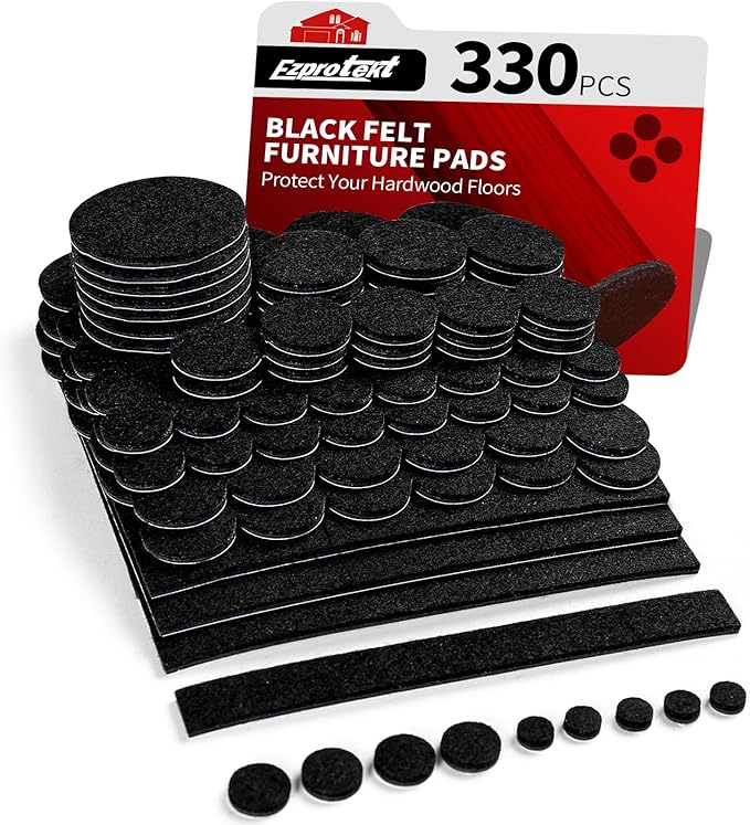 Ezprotekt 330 Pcs Felt Furniture Pads by VisittheEzprotekt