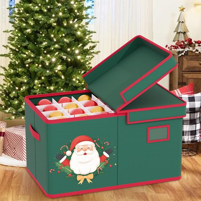 Christmas Ornament Storage Box Christmas Ornament Organizer Storage - Image 4