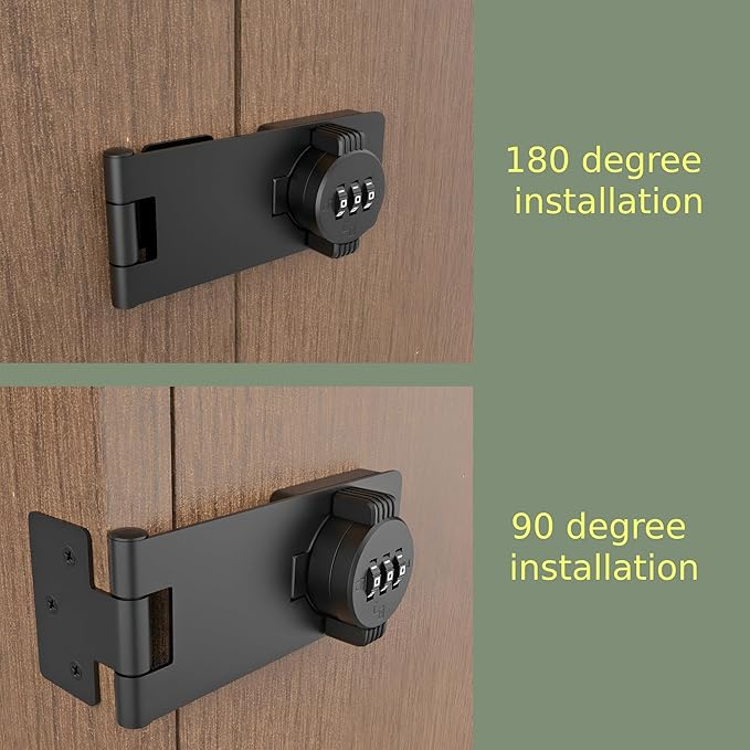 Keyless Combination Lock 3-Digit Combination Lock - Image 3