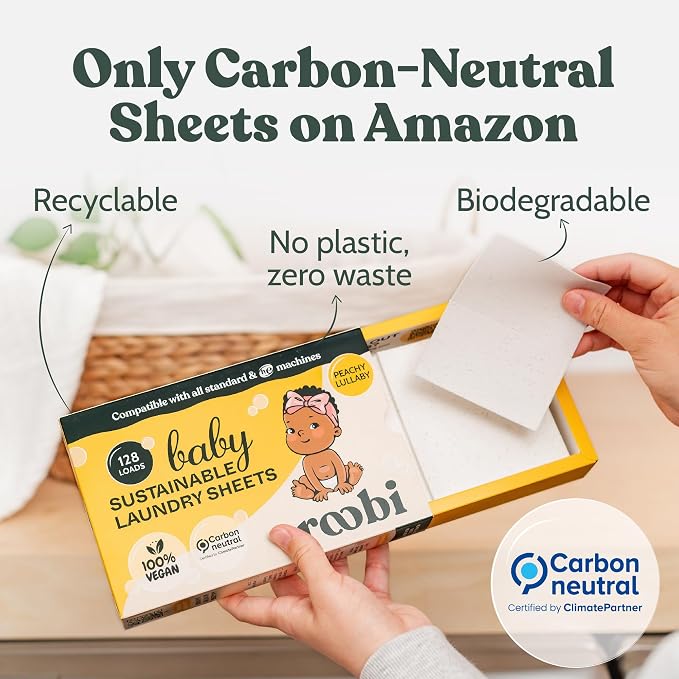Roobi Baby Laundry Detergent Sheets. Specially Formulated - Image 2