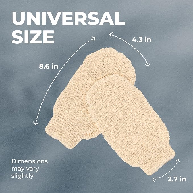 GUARD&MARINE Natural Shower Mitts - Image 6