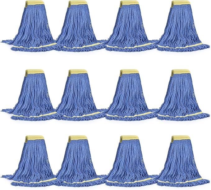 Matthew Cleaning Commercial Mop Head Replacement, 5 Inch Wide Headband by MATTHEWCLEANINGPRODUCTS