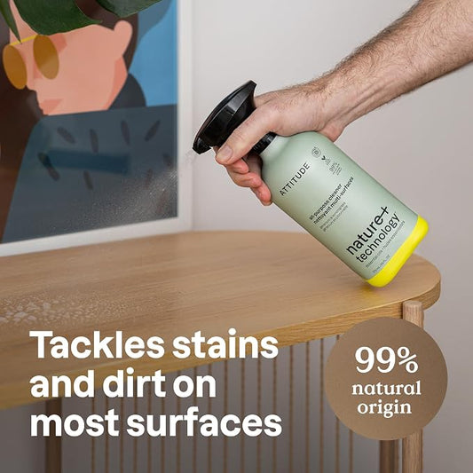 ATTITUDE All-Purpose Cleaner Spray, Natural Origin Ingredients, EWG Verified - Image 2