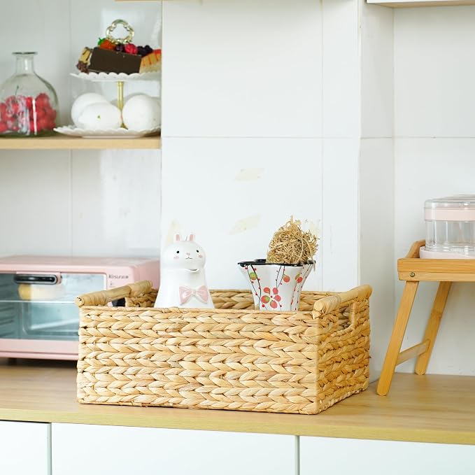 VATIMA Extra Large Wicker Basket Rectangular - Image 7
