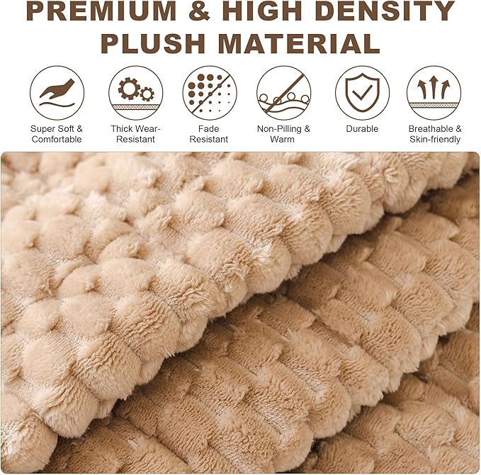OTOB Couch Covers for Sofa Pet Friendly, Washable & Non Slip Fuzzy Dog Couch - Image 3
