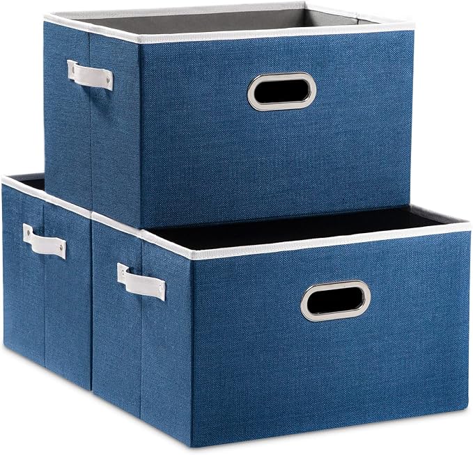 PRANDOM Larger Collapsible Storage Bins by Prandom