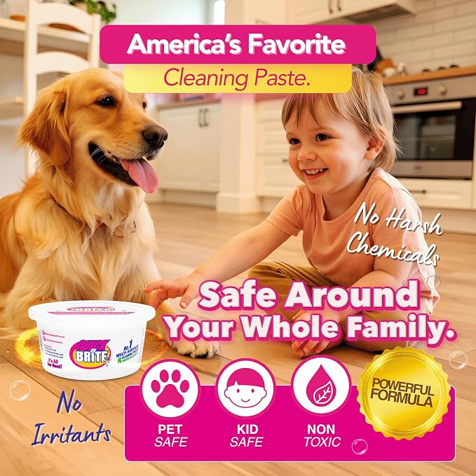 Quick 'n Brite All Purpose Cleaning Paste – Miracle Cleaner - Image 4