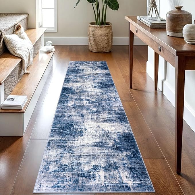 IOHOUZE Abstract Runner Rug 2x8 Ft Washable Runners by iOhouze