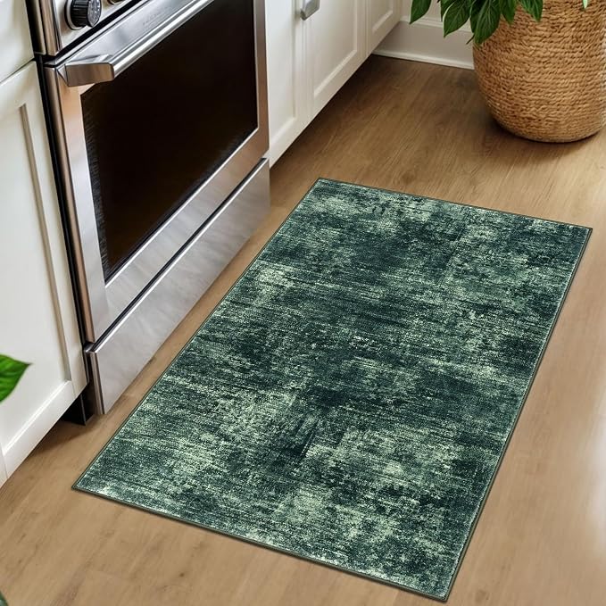 IOHOUZE Small Abstract Area Rug 2x3 Ft Entryway Rugs Washable Door Mat Indoor - Image 8