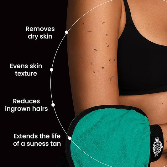 Dermasuri - Deep Exfoliating Glove - Korean Exfoliating Mitt - Body Scrubber - Image 2