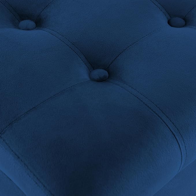 Ottoman with Storage, Storage Ottoman Bench with Button-Tufted, Upholstered End - Image 8