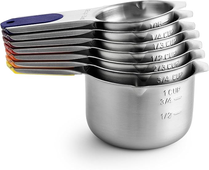 Spring Chef Magnetic Stainless Steel Measuring Cups, Kitchen Tools - Image 8