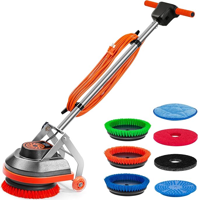 Commercial Floor Scrubber Machine by HHQ-Motor