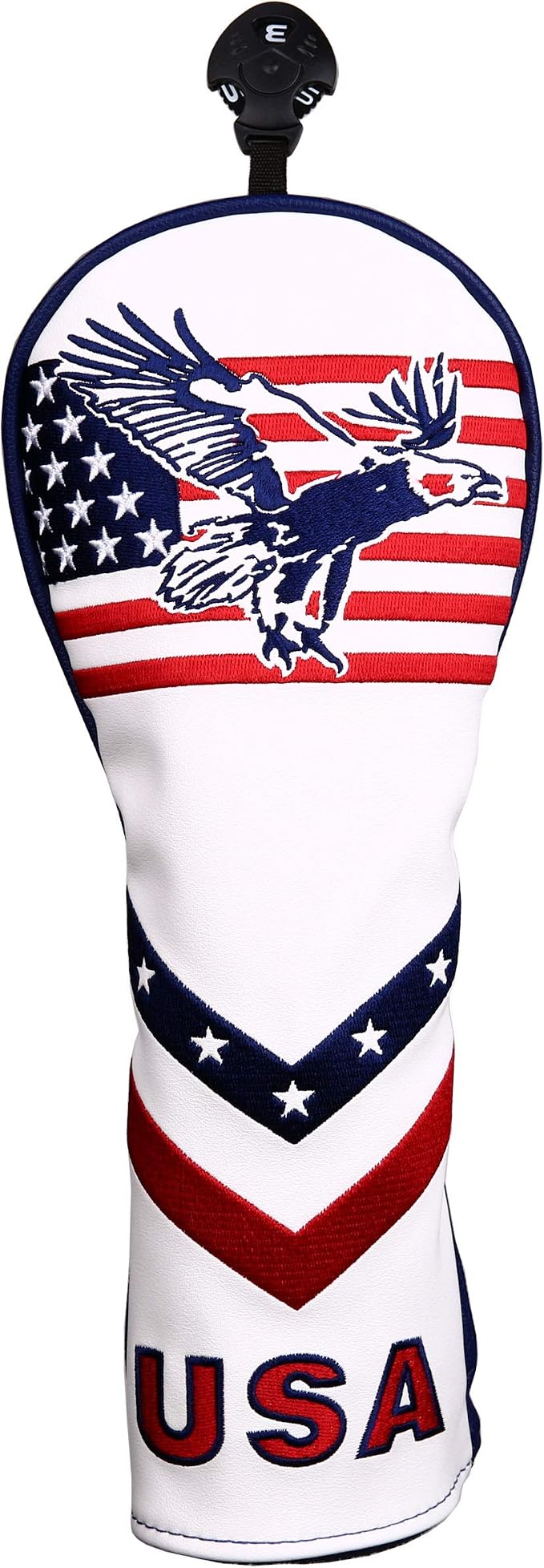 USA Flag and Eagle Golf Driver/Fairway Wood/Hybrid/Iron/Mallet Putter/Blade by Unknown