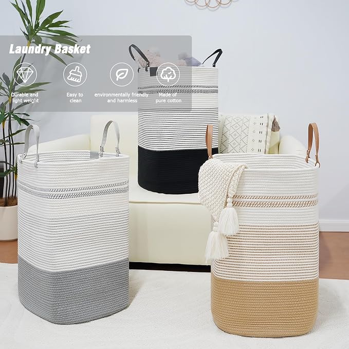 danpinera 75L Woven Laundry Hamper - Image 9