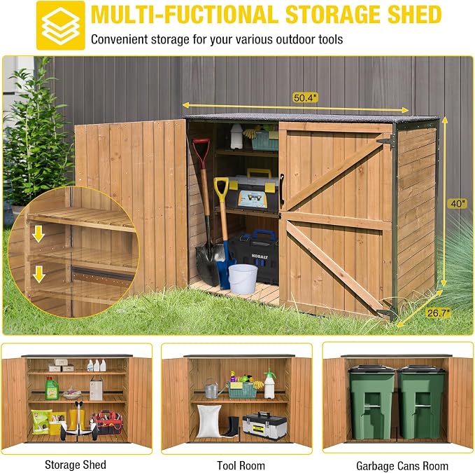Aivituvin Outdoor Storage Shed Upgraded - Image 6