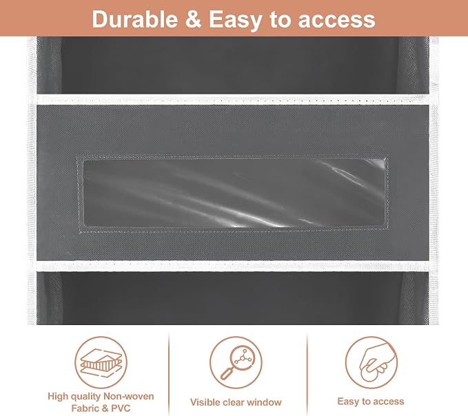 2 Packs 5-Tier Over The Door Organizer - Image 5