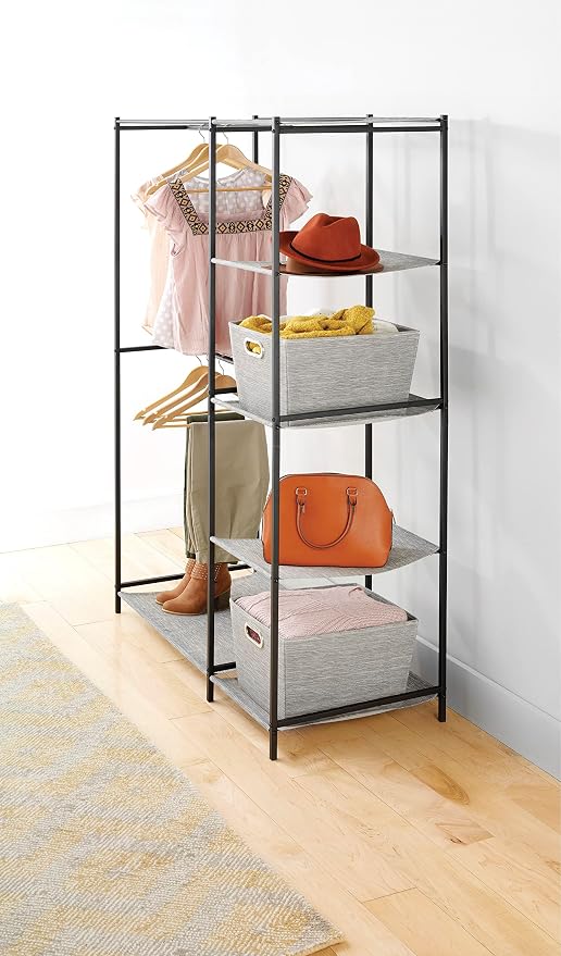 Whitmor Modern Industrial Wardrobe - Image 4