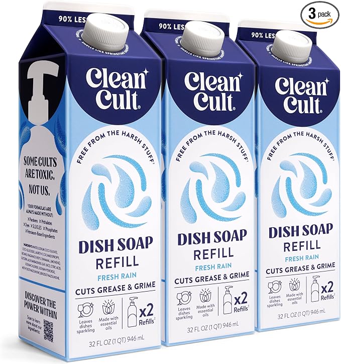 Cleancult Dish Soap Liquid Refill by Cleancult