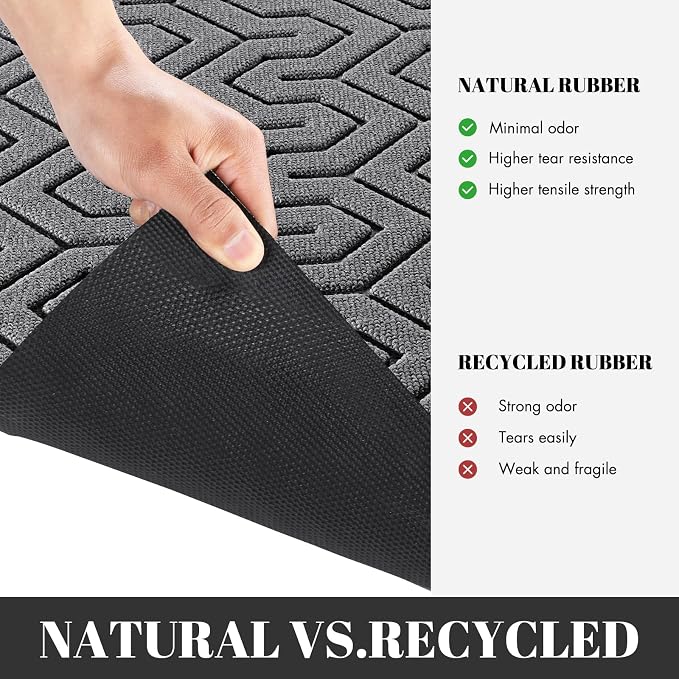 Yimobra Large Door Mat Outside Entrance 47x24, Waterproof Heavy Duty Outdoor - Image 6