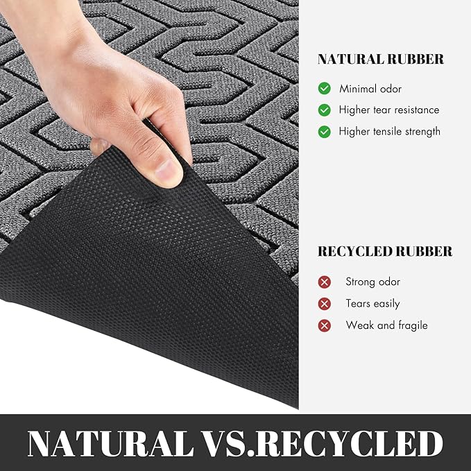 Yimobra Extra Large Door Mat Outside Entrance 60x32, Waterproof Heavy Duty - Image 6