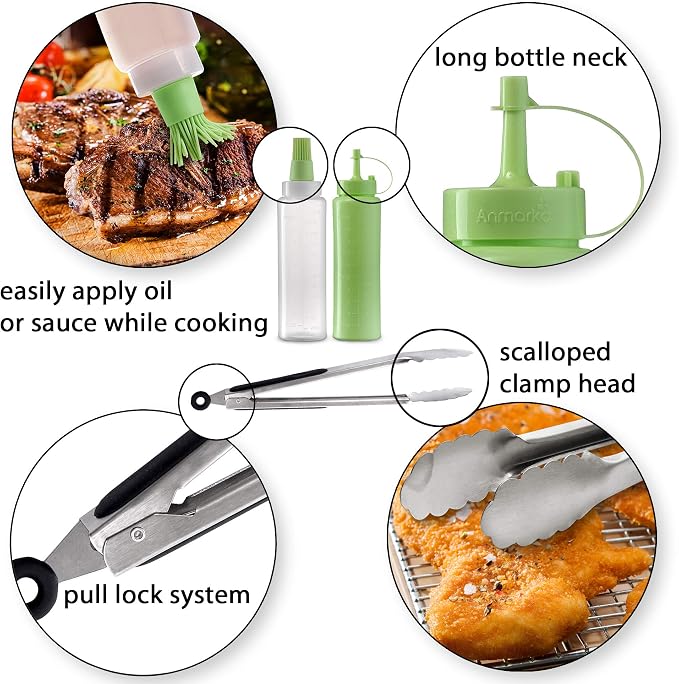 Metal Spatula Set Stainless Steel and Scraper - Image 4