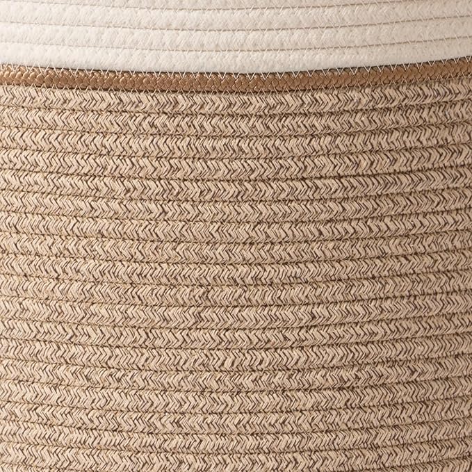 LA JOLIE MUSE Woven Basket Rope Storage Baskets - Image 7