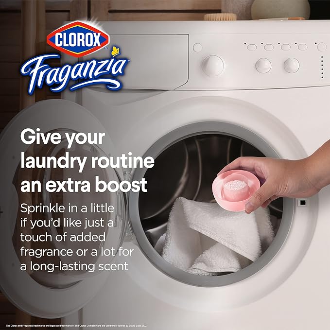 Clorox Fraganzia Laundry Scent Booster Crystals in Rose Scent - Image 3