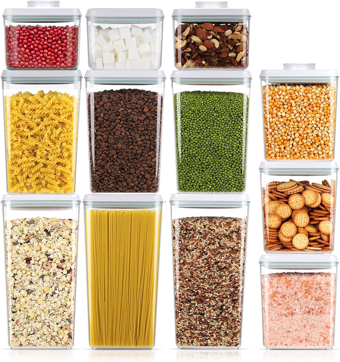 12 Pcs Pop Food Storage Containers Airtight Food Storage Containers Set