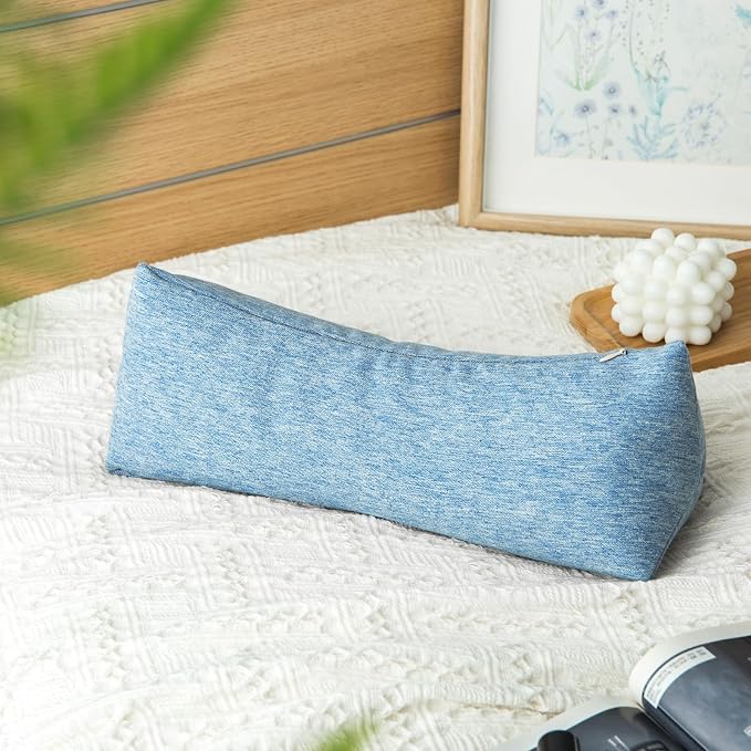 Buckwheat Neck Support Pillow Cervical Neck Cylinder Bolster Pillow, Buckwheat - Image 7