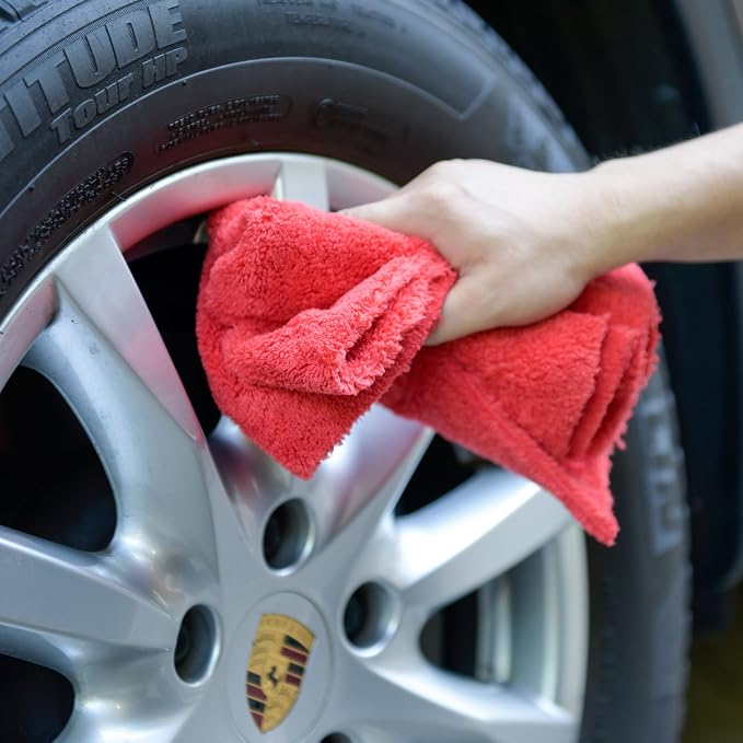 CARCAREZ Microfiber Car Wash Drying Towels Professional Grade Premium - Image 5