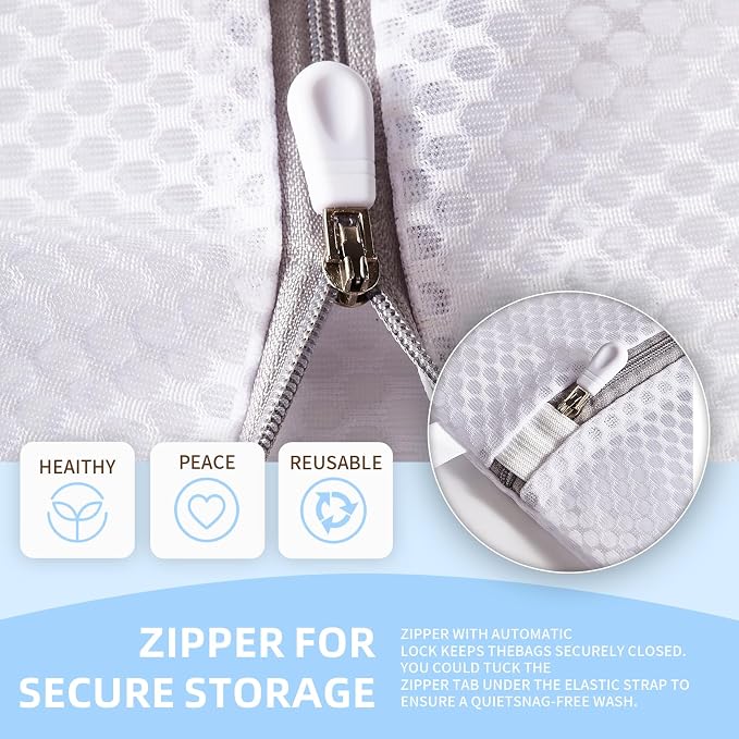 Mesh Laundry Bags, Mesh Wash Bags, Durable Mesh Structure - Image 3