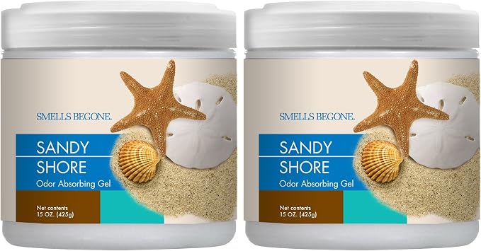 SMELLS BEGONE Air Freshener Odor Absorber Gel - 15 oz by SMELLSBEGONE