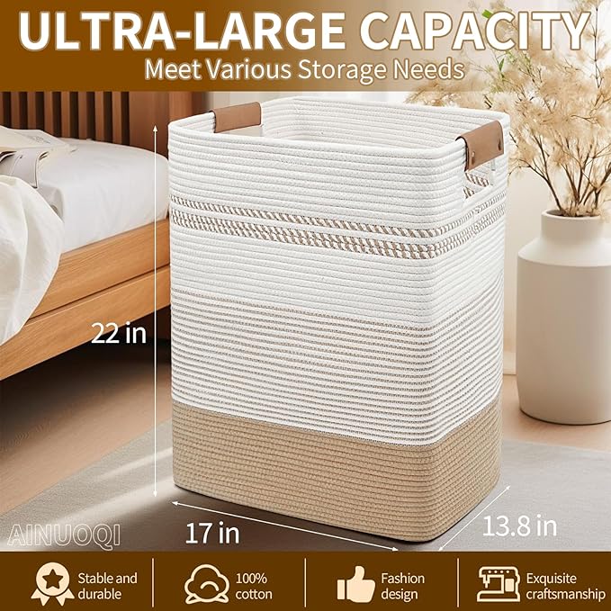 Laundry Hamper Large Laundry Basket - Image 2