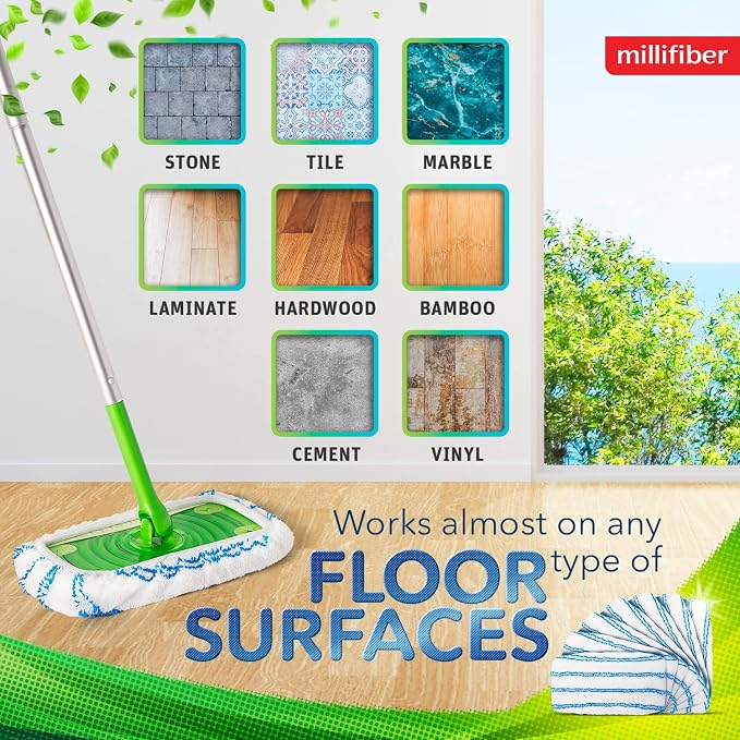 Microfiber Reusable Mop Pads Compatible - Image 7