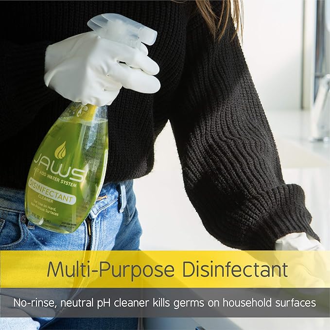 JAWS Cleaners Ultimate Cleaning Kit, Hardwood Floor and Disinfectant, 2 Refill - Image 5
