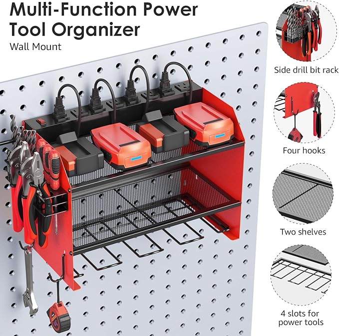 CCCEI Modular Power Tool Organizer Wall Mount - Image 5