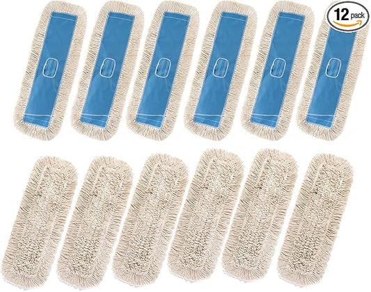 Matthew Cleaning 24'' Industrial Strength Cotton Dust Mop Refill Washable by MATTHEWCLEANINGPRODUCTS