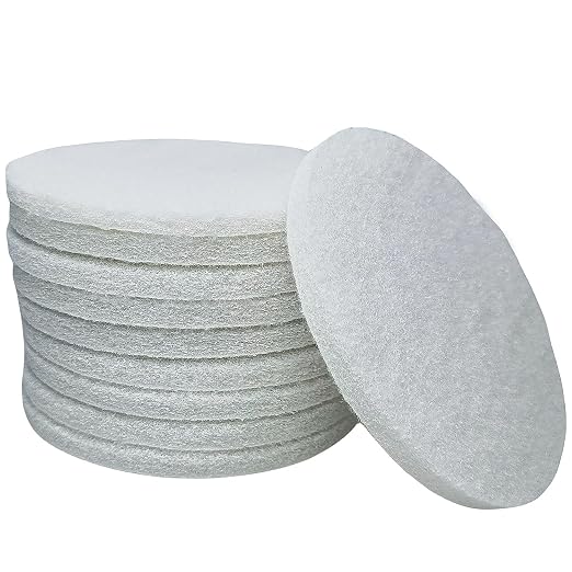 10 Pack 5 Inch 2000 Grits Multipurpose Scrubber Scouring Pads Flocking Scuff by Tonmp