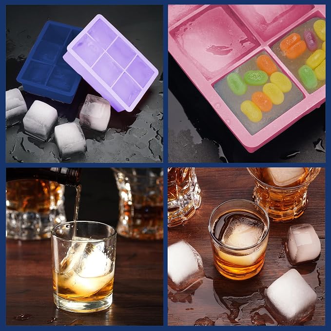 Silicone Ice Cube Trays 3 Pack - Image 7